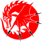 Dark Tribal Dragon - Colour Remix